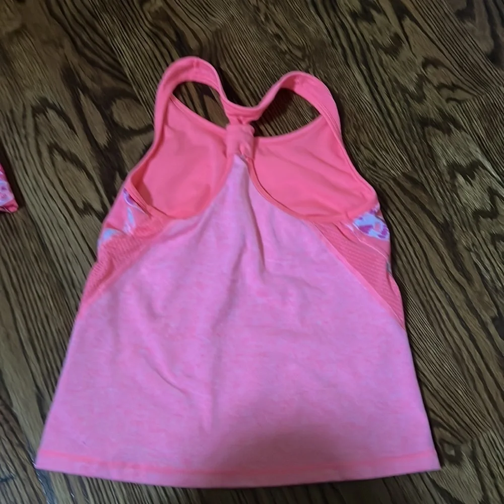 Gymboree girls butterfly tank/skort set and shirt/leggings size medium (7/8)